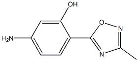 5-amino-2-(3-methyl-1,2,4-oxadiazol-5-yl)phenol