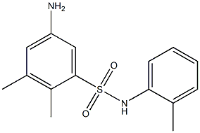 5-amino-2,3-dimethyl-N-(2-methylphenyl)benzene-1-sulfonamide