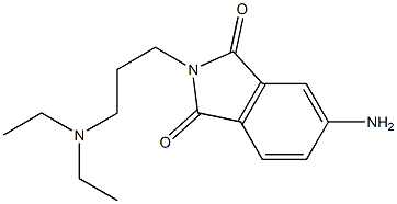5-amino-2-[3-(diethylamino)propyl]-2,3-dihydro-1H-isoindole-1,3-dione