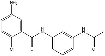 5-amino-2-chloro-N-(3-acetamidophenyl)benzamide
