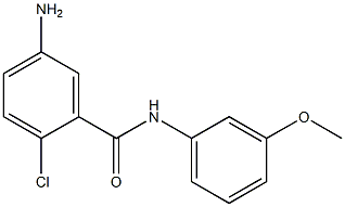 5-amino-2-chloro-N-(3-methoxyphenyl)benzamide