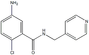 5-amino-2-chloro-N-(pyridin-4-ylmethyl)benzamide