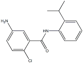 5-amino-2-chloro-N-[2-(propan-2-yl)phenyl]benzamide