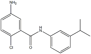5-amino-2-chloro-N-[3-(propan-2-yl)phenyl]benzamide