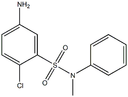 5-amino-2-chloro-N-methyl-N-phenylbenzene-1-sulfonamide