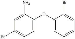 5-bromo-2-(2-bromophenoxy)aniline Struktur