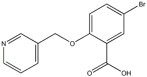 5-bromo-2-(pyridin-3-ylmethoxy)benzoic acid