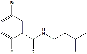 5-bromo-2-fluoro-N-(3-methylbutyl)benzamide|