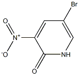 5-bromo-3-nitropyridin-2(1H)-one,,结构式
