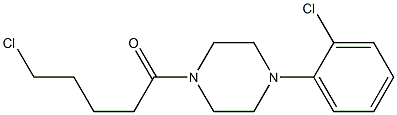 5-chloro-1-[4-(2-chlorophenyl)piperazin-1-yl]pentan-1-one|