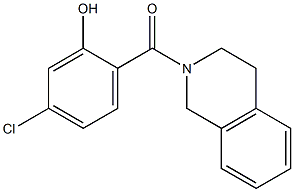  5-chloro-2-(1,2,3,4-tetrahydroisoquinolin-2-ylcarbonyl)phenol