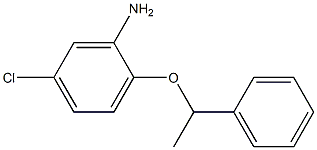 5-chloro-2-(1-phenylethoxy)aniline