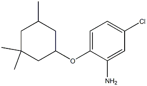 5-chloro-2-[(3,3,5-trimethylcyclohexyl)oxy]aniline