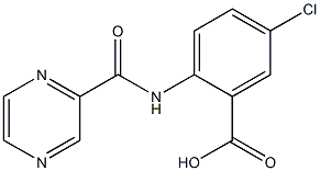  5-chloro-2-[(pyrazin-2-ylcarbonyl)amino]benzoic acid