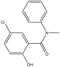 5-chloro-2-hydroxy-N-methyl-N-phenylbenzamide,,结构式