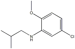5-chloro-2-methoxy-N-(2-methylpropyl)aniline