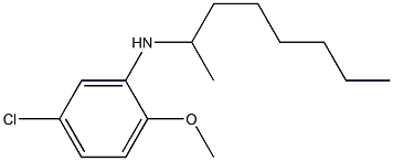 5-chloro-2-methoxy-N-(octan-2-yl)aniline|