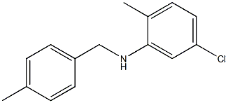 5-chloro-2-methyl-N-[(4-methylphenyl)methyl]aniline