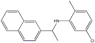 5-chloro-2-methyl-N-[1-(naphthalen-2-yl)ethyl]aniline