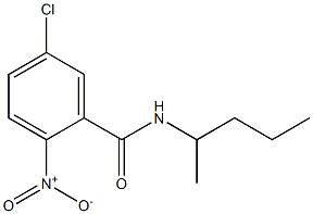 5-chloro-2-nitro-N-(pentan-2-yl)benzamide