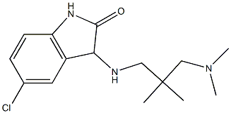 5-chloro-3-({2-[(dimethylamino)methyl]-2-methylpropyl}amino)-2,3-dihydro-1H-indol-2-one
