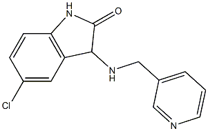 5-chloro-3-[(pyridin-3-ylmethyl)amino]-2,3-dihydro-1H-indol-2-one