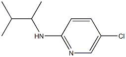 5-chloro-N-(3-methylbutan-2-yl)pyridin-2-amine Struktur