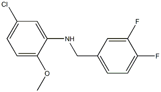 5-chloro-N-[(3,4-difluorophenyl)methyl]-2-methoxyaniline