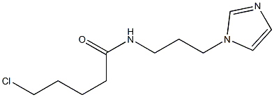 5-chloro-N-[3-(1H-imidazol-1-yl)propyl]pentanamide