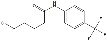 5-chloro-N-[4-(trifluoromethyl)phenyl]pentanamide