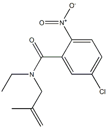 5-chloro-N-ethyl-N-(2-methylprop-2-enyl)-2-nitrobenzamide