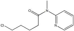 5-chloro-N-methyl-N-(pyridin-2-yl)pentanamide Struktur