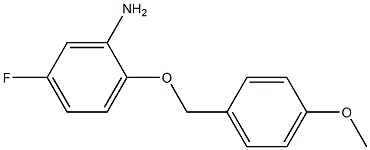 5-fluoro-2-[(4-methoxyphenyl)methoxy]aniline