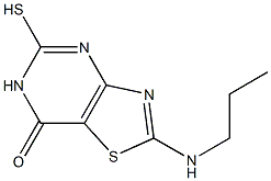  5-mercapto-2-(propylamino)[1,3]thiazolo[4,5-d]pyrimidin-7(6H)-one