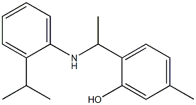 5-methyl-2-(1-{[2-(propan-2-yl)phenyl]amino}ethyl)phenol