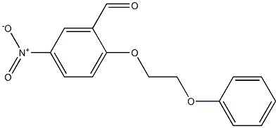  5-nitro-2-(2-phenoxyethoxy)benzaldehyde