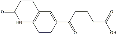 5-oxo-5-(2-oxo-1,2,3,4-tetrahydroquinolin-6-yl)pentanoic acid