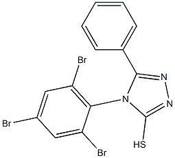  5-phenyl-4-(2,4,6-tribromophenyl)-4H-1,2,4-triazole-3-thiol