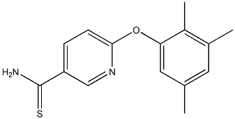 6-(2,3,5-trimethylphenoxy)pyridine-3-carbothioamide