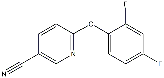 6-(2,4-difluorophenoxy)nicotinonitrile