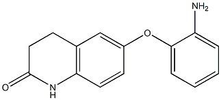 6-(2-aminophenoxy)-1,2,3,4-tetrahydroquinolin-2-one Structure