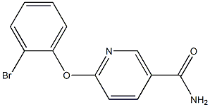 6-(2-bromophenoxy)nicotinamide