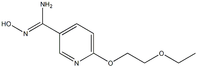 6-(2-ethoxyethoxy)-N'-hydroxypyridine-3-carboximidamide