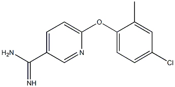 6-(4-chloro-2-methylphenoxy)pyridine-3-carboximidamide