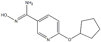 6-(cyclopentyloxy)-N'-hydroxypyridine-3-carboximidamide