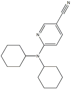 6-(dicyclohexylamino)pyridine-3-carbonitrile