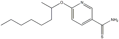 6-(octan-2-yloxy)pyridine-3-carbothioamide