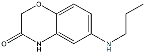  6-(propylamino)-3,4-dihydro-2H-1,4-benzoxazin-3-one