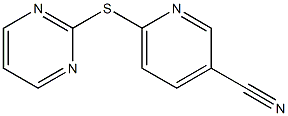 6-(pyrimidin-2-ylsulfanyl)pyridine-3-carbonitrile