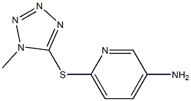 6-[(1-methyl-1H-1,2,3,4-tetrazol-5-yl)sulfanyl]pyridin-3-amine